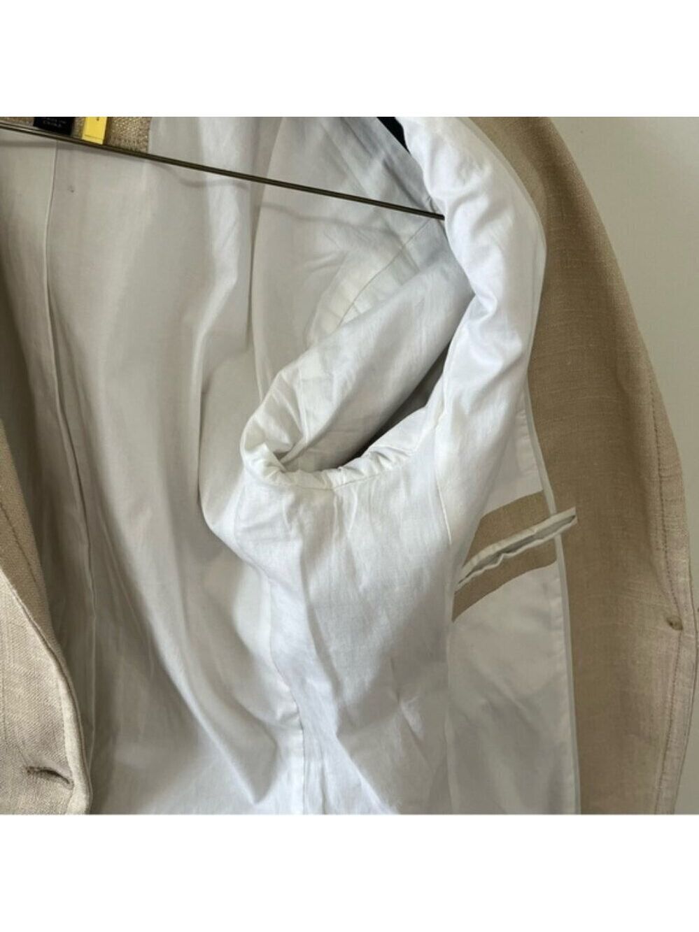 J. Crew Regent Blazer In Metallic Linen Size 4 - Picture 8 of 13